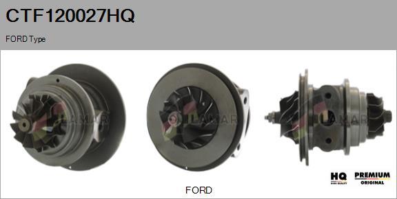 FLAMAR CTF120027HQ - CHRA Cartridge, charger autospares.lv