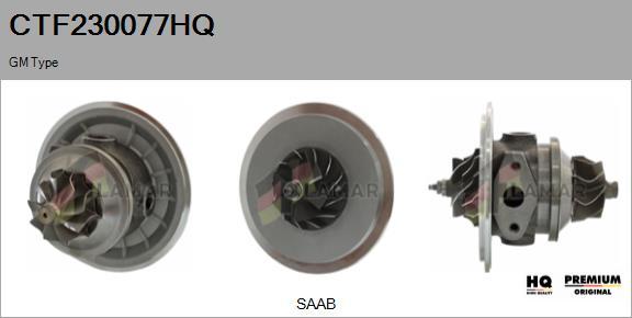 FLAMAR CTF230077HQ - CHRA Cartridge, charger autospares.lv