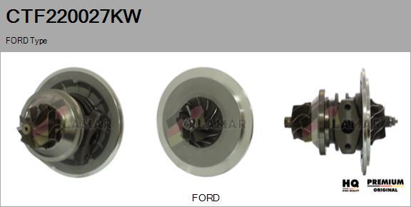 FLAMAR CTF220027KW - CHRA Cartridge, charger autospares.lv