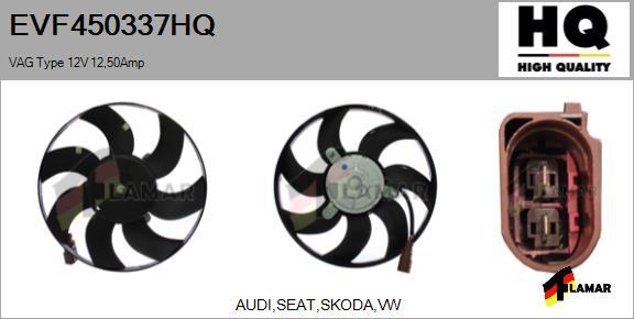 FLAMAR EVF450337HQ
 - Fan, radiator autospares.lv