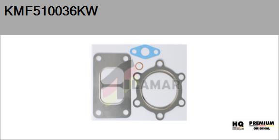 FLAMAR KMF510036KW - Mounting Kit, charger autospares.lv