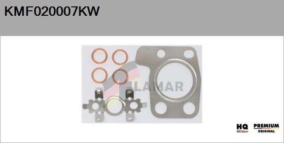 FLAMAR KMF020007KW - Mounting Kit, charger autospares.lv