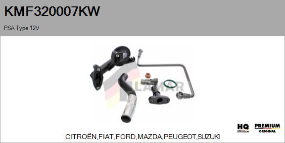 FLAMAR KMF320007KW - Mounting Kit, charger autospares.lv