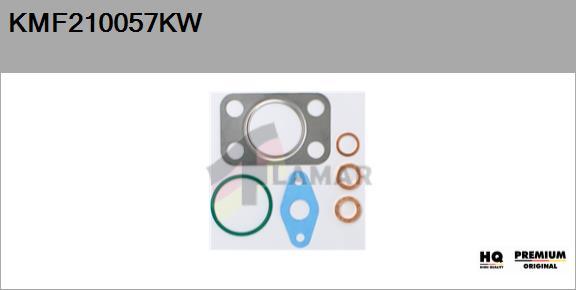 FLAMAR KMF210057KW - Mounting Kit, charger autospares.lv