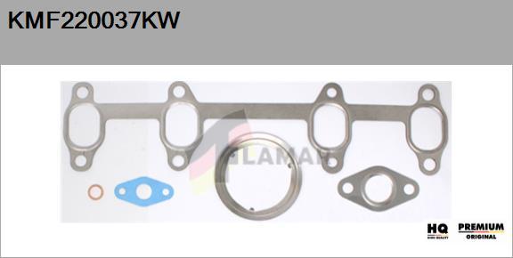 FLAMAR KMF220037KW - Mounting Kit, charger autospares.lv