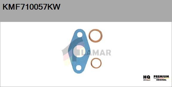 FLAMAR KMF710057KW - Mounting Kit, charger autospares.lv