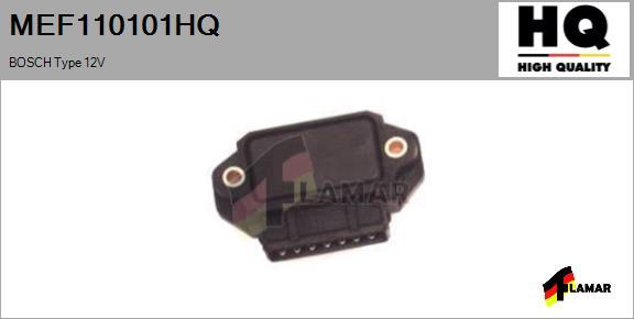 FLAMAR MEF110101HQ - Switch Unit, ignition system autospares.lv