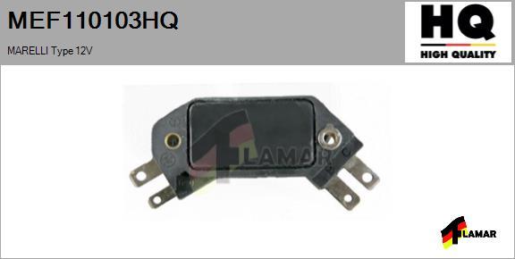 FLAMAR MEF110103HQ - Switch Unit, ignition system autospares.lv