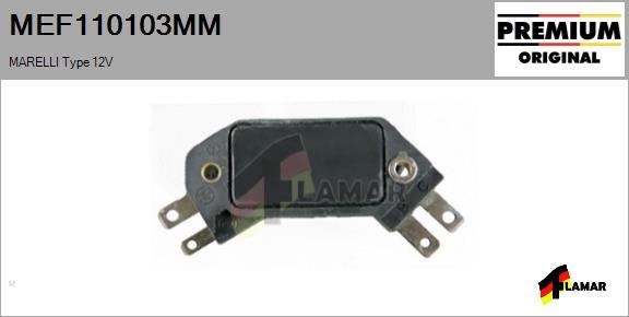 FLAMAR MEF110103MM - Switch Unit, ignition system autospares.lv