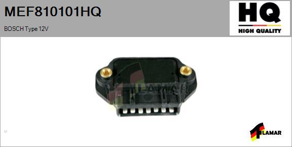 FLAMAR MEF810101HQ - Switch Unit, ignition system autospares.lv