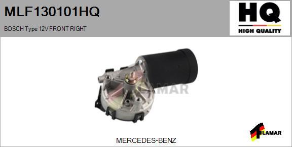 FLAMAR MLF130101HQ - Wiper Motor autospares.lv