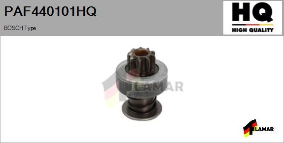 FLAMAR PAF440101HQ - Pinion, bendix, starter autospares.lv