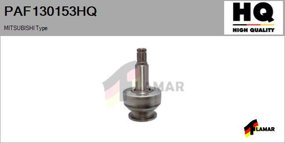 FLAMAR PAF130153HQ
 - Pinion, bendix, starter autospares.lv