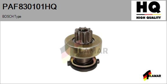 FLAMAR PAF830101HQ - Pinion, bendix, starter autospares.lv