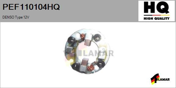 FLAMAR PEF110104HQ - Holder, carbon brushes autospares.lv