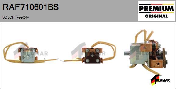 FLAMAR RAF710601BS - Relay, starter autospares.lv