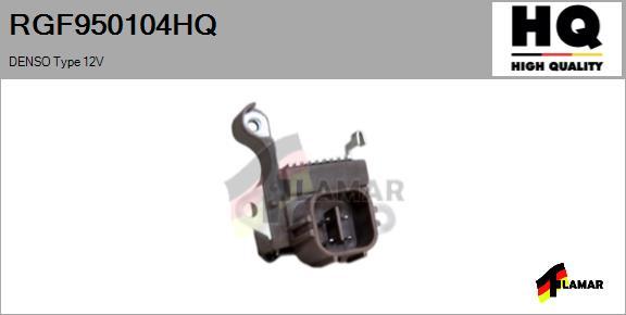 FLAMAR RGF950104HQ - Voltage regulator, alternator autospares.lv