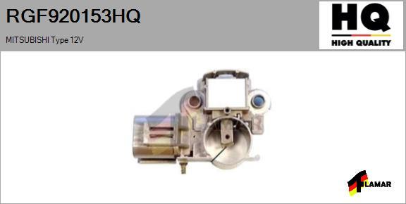 FLAMAR RGF920153HQ - Voltage regulator, alternator autospares.lv