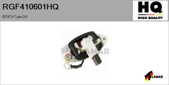 FLAMAR RGF410601HQ - Voltage regulator, alternator autospares.lv