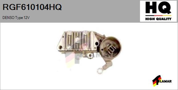 FLAMAR RGF610104HQ - Voltage regulator, alternator autospares.lv