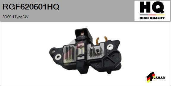 FLAMAR RGF620601HQ - Voltage regulator, alternator autospares.lv