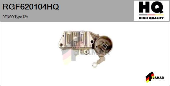FLAMAR RGF620104HQ - Voltage regulator, alternator autospares.lv