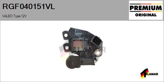 FLAMAR RGF040151VL - Voltage regulator, alternator autospares.lv