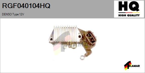 FLAMAR RGF040104HQ - Voltage regulator, alternator autospares.lv