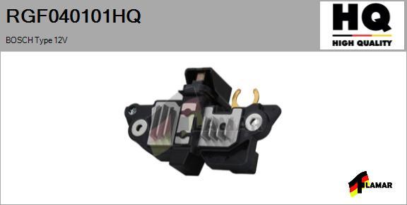 FLAMAR RGF040101HQ - Voltage regulator, alternator autospares.lv