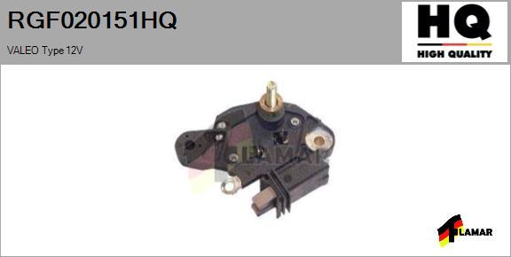 FLAMAR RGF020151HQ - Voltage regulator, alternator autospares.lv