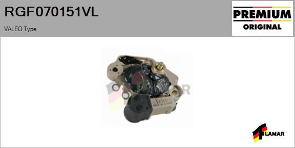 FLAMAR RGF070151VL - Voltage regulator, alternator autospares.lv