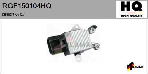 FLAMAR RGF150104HQ - Voltage regulator, alternator autospares.lv