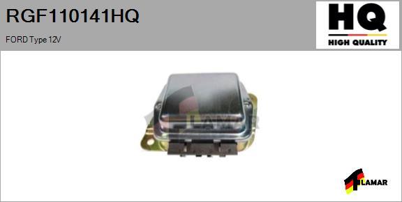 FLAMAR RGF110141HQ - Voltage regulator, alternator autospares.lv