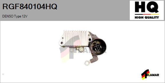 FLAMAR RGF840104HQ - Voltage regulator, alternator autospares.lv