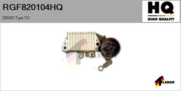 FLAMAR RGF820104HQ - Voltage regulator, alternator autospares.lv