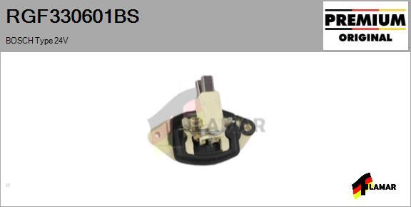 FLAMAR RGF330601BS - Voltage regulator, alternator autospares.lv