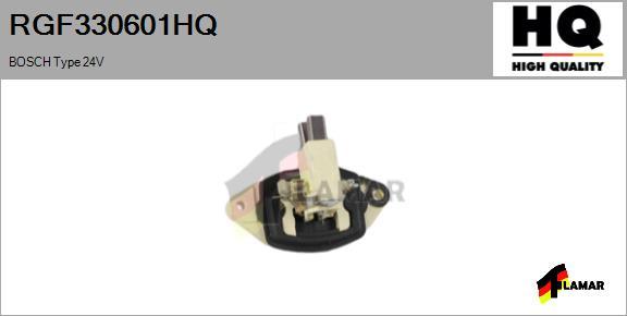 FLAMAR RGF330601HQ - Voltage regulator, alternator autospares.lv