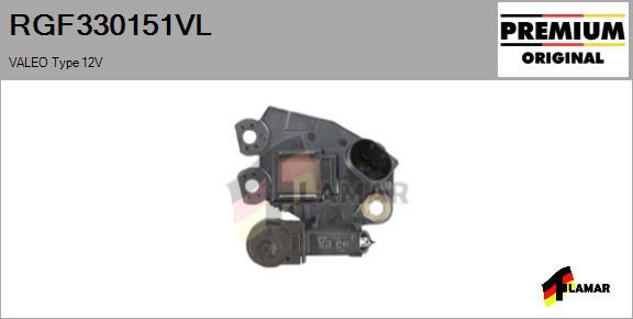 FLAMAR RGF330151VL - Voltage regulator, alternator autospares.lv