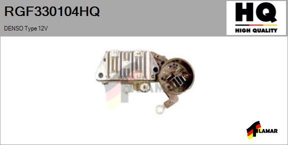 FLAMAR RGF330104HQ - Voltage regulator, alternator autospares.lv