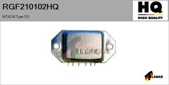 FLAMAR RGF210102HQ - Voltage regulator, alternator autospares.lv