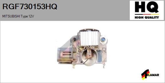 FLAMAR RGF730153HQ - Voltage regulator, alternator autospares.lv