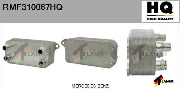 FLAMAR RMF310067HQ - Oil Cooler, engine oil autospares.lv