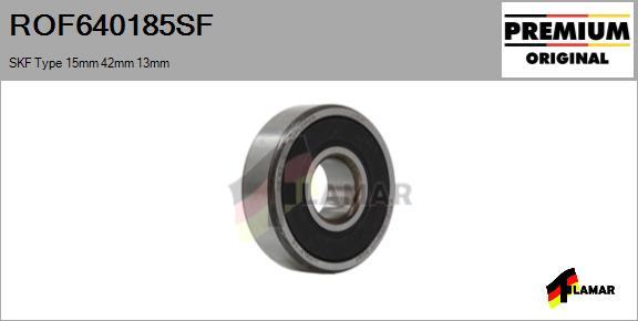 FLAMAR ROF640185SF - Bearing autospares.lv