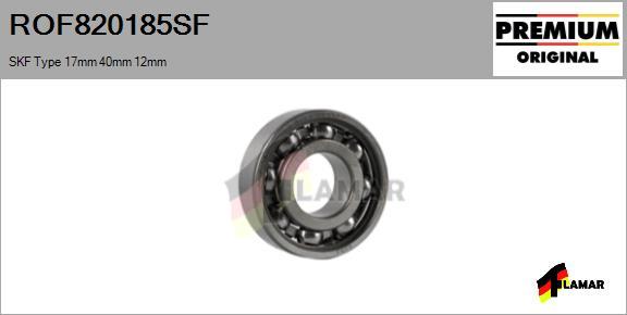 FLAMAR ROF820185SF - Bearing autospares.lv