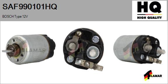 FLAMAR SAF990101HQ - Solenoid Switch, starter autospares.lv