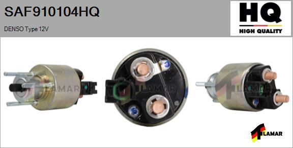 FLAMAR SAF910104HQ - Solenoid Switch, starter autospares.lv