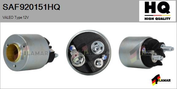 FLAMAR SAF920151HQ - Solenoid Switch, starter autospares.lv