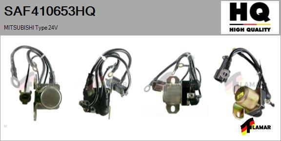FLAMAR SAF410653HQ - Solenoid Switch, starter autospares.lv