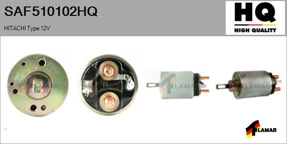 FLAMAR SAF510102HQ - Solenoid Switch, starter autospares.lv