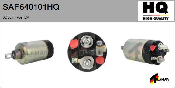 FLAMAR SAF640101HQ - Solenoid Switch, starter autospares.lv
